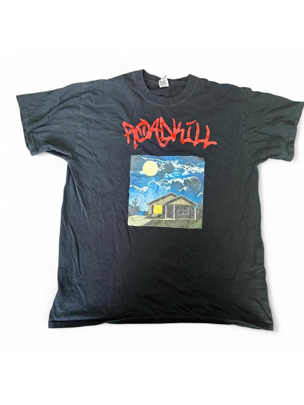 Roadkill Parental Advisory Graphic Tee L